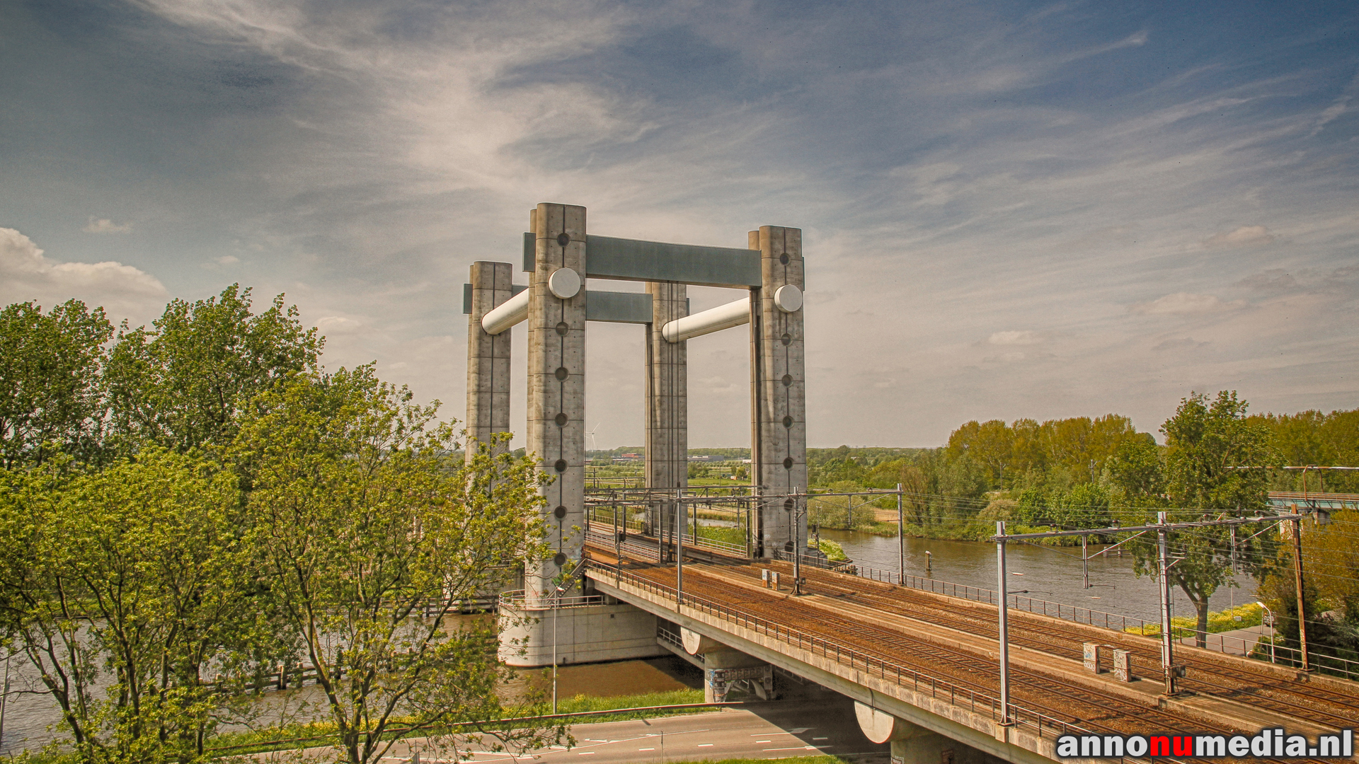 Spoorbrug van Gouda